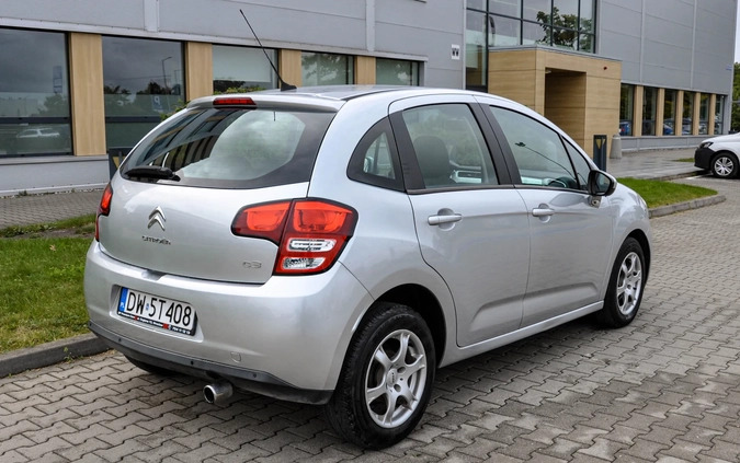 Citroen C3 cena 17500 przebieg: 169000, rok produkcji 2010 z Łeba małe 67